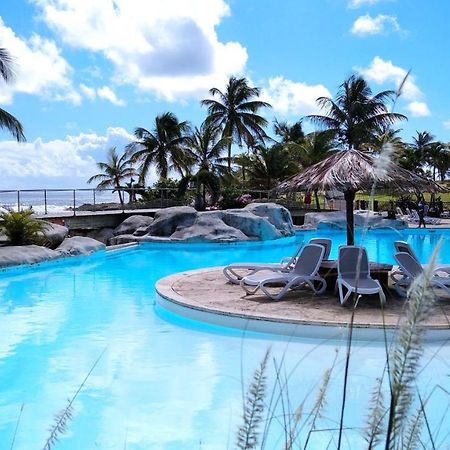 Studio Avec Grande Piscine, Plage Vanille Caraibes Saint-Francois  Dış mekan fotoğraf